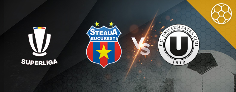 Cea mai mare cotă CSA Steau București vs. U Cluj